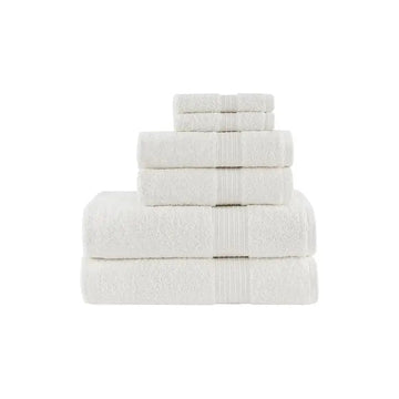 Faire-Olliix Organic Towel Set White Luxury Organic Cotton Long-Staple 650GSM Towel Set